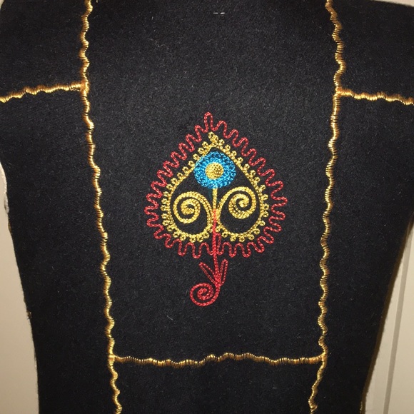 Vintage 1970’s Turkish Hand Embroidered Soutache Vest - Picture 16 of 16